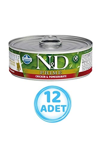 FARMINA ND CAT KITTEN PRIME POLLO CAJA 12X80GR