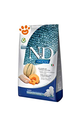FARMINA ND Dog Ocean Puppy Bacalao Pumpkin Medium Maxi 12KG
