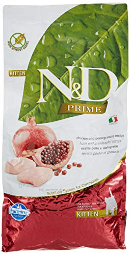 Farmina - N&D Pollo y Granada Kitten Grain Free - 5 Kg.