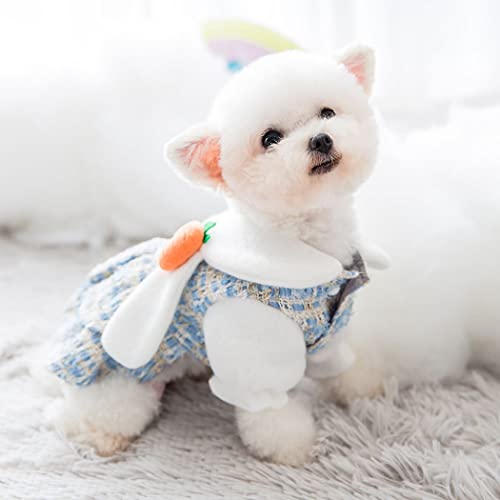 Fascigirl Vestido de invierno para perros elegantes: ropa decorativa para perros, vestido para cachorros, disfraz de fiesta para mascotas, pequeño, mediano, ligero, lindo