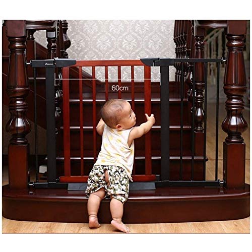 FCXBQ Baby Gate Barras telescópicas para escaleras para barandas Barrera de Seguridad para bebés Barras de perforación para Perros Gratis (Color: alto78 cm, tamaño: 243-250 cm)