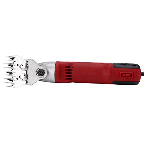 Fdit 500W Sheep Shears Electric Clipper Goats Kit de Corte de Velocidad Ajustable para Cabras, Alpaca, Llamas, Conejos de Angora, Granja de esquila de Animales