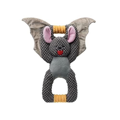 fdsfa Juguetes para Perros para Perros pequeños | Juguetes de Peluche chirriantes con Forma de murciélago únicos | Lindo Perro de Peluche de Peluche para Cachorros de dentición