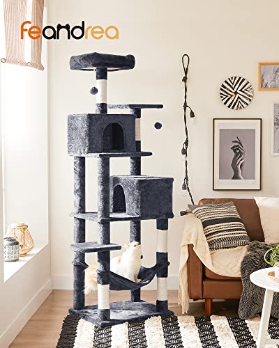 FEANDREA Árbol de Gatos, Torre de Gatos, Gris Ahumado PCT191G01