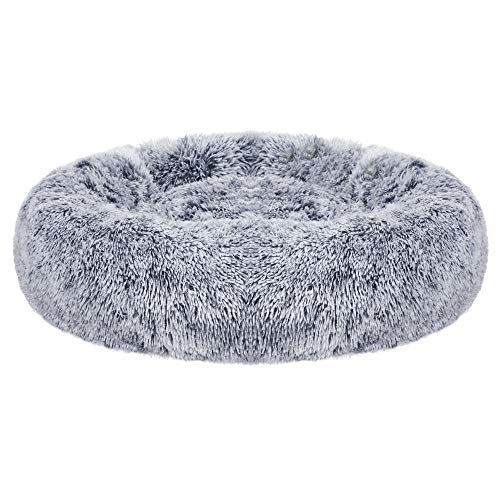 FEANDREA Cama para Perro y Gato, 80 cm, Gris Claro PGW040G01
