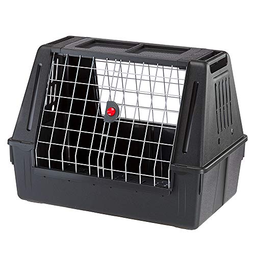 Ferplast TRANSPORTIN Atlas Car 80 Scenic Black, Negro, Mediano