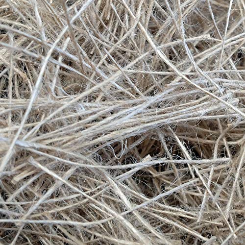 Fibra de sisal Yute Canario Finch Bird Nesting Material, 50 g