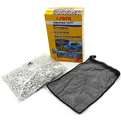 Filtros de alto rendimiento Sera 0685 Siporax para usar en acuarios pequeños, 270g