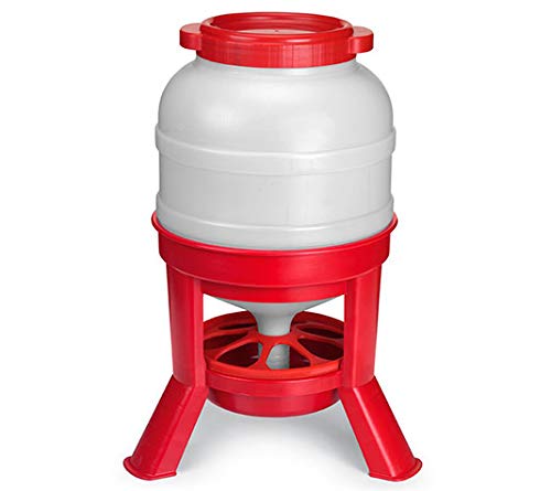 FINCA CASAREJO Comedero/Tolva silo Gran Capacidad para Aves de Corral (30 L)