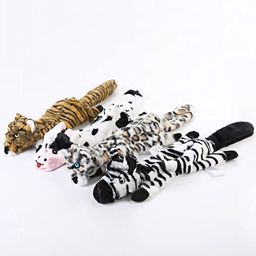 Fisheraw Peña de Peluche Dibujos Animados de Dibujos Animados Animal patrón Molar Dientes Limpiador Cepillado Vaca