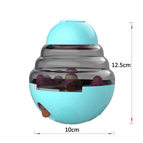 Flashing Juguete Interactivo para Gatos IQ Treat Ball, Juguetes Más Inteligentes para Mascotas, Dispensador De Comida para Gatos, Bolas De Entrenamiento, Suministros para Mascotas (Color : I)