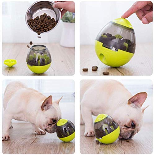 Flashing Juguete Interactivo para Gatos IQ Treat Ball, Juguetes Más Inteligentes para Mascotas, Dispensador De Comida para Gatos, Bolas De Entrenamiento, Suministros para Mascotas (Color : I)