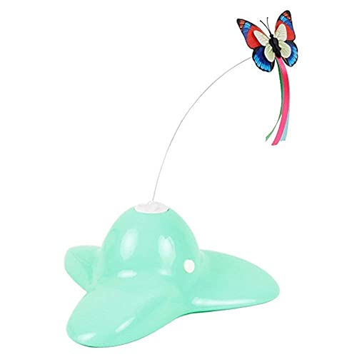 Flashing Mariposa Giratoria Eléctrica, Divertido Perro, Gatos, Juguetes, Pájaro, Asiento Para Mascotas, Juguete Para Rascar, Para Mascotas, Perros, Gatos, Entrenamiento De Inteligencia, Juguete Para G