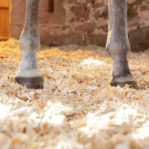 FlashPrix Viruta de Madera de Pino para Mascotas, Aves, Gallinas y Boxes de Caballos, 16 Kg