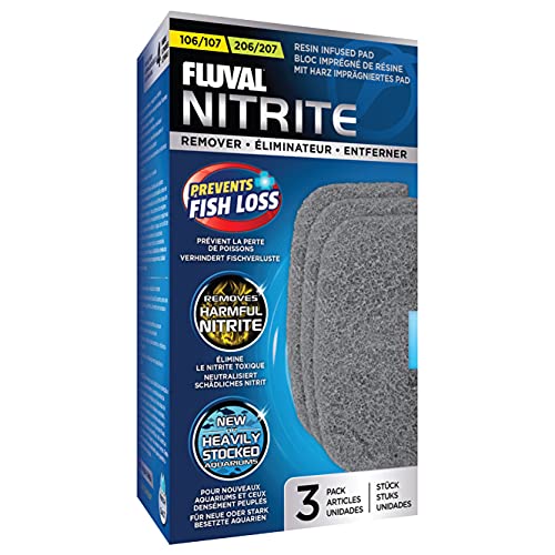 Fluval Almohadilla Elimina nitrato filtros 107/207, 3 uds
