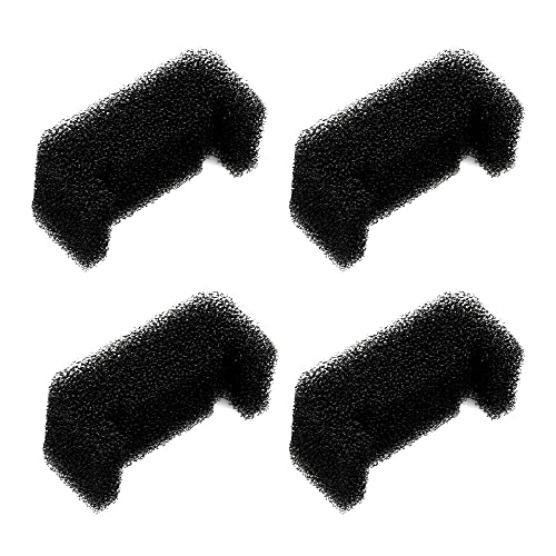 Foreverup Filtro de Espuma para Fuente de Gato, 4PCS Filtro de Espuma de Repuesto para Fuente de Agua, Filtros Espuma para Dispensador Agua Mascotas para Filtre Las Impurezas En El Agua