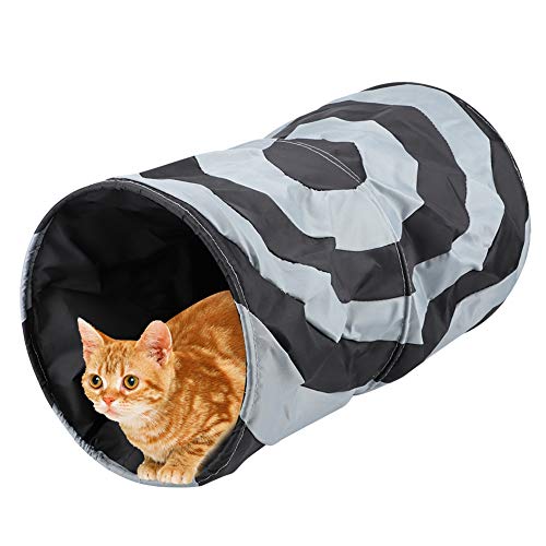 FOTABPYTITunnel Outdoor Pet Cat Tunnel, Blue Cat Tunnel, Indoor for Cat Pet(Black)