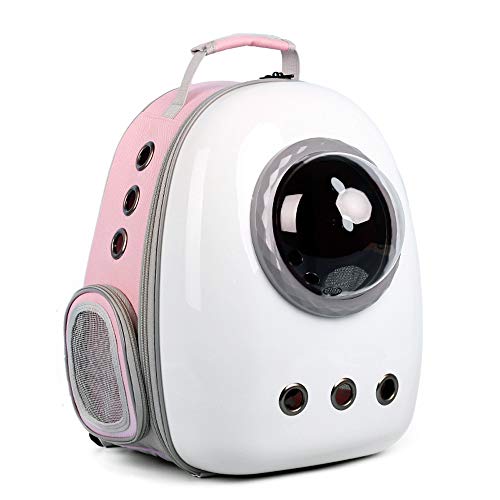 FQCD Viaje del Animal doméstico del Astronauta Mochila Mascota Impermeable Cápsula Astronauta Ligera