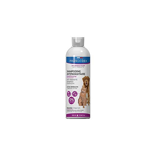 francodex - 500 ml Champú antiparasitario Dimeticona para Perros y Gatos -FR-172467