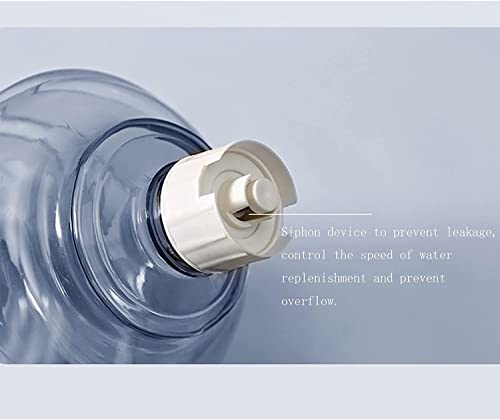 Fuente de gato Alimentador automático, Dispensador de agua automático for mascotas Alimentador de gato Dispensador de perro Auto Bebida Fuente Mascota Grande Capacidad 3.8L Alimentador de agua Dispens