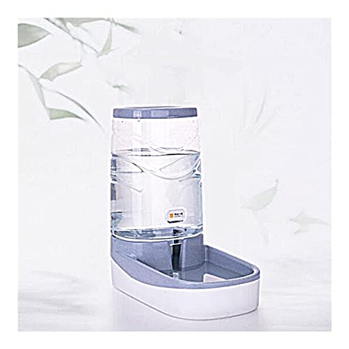 Fuente de gato Alimentador de mascotas Water Bowl 3.8L Fuente de agua automática y alimentador de alimentación del dispensador de alimentos No hay dispensador de agua de derrame y alimentador for el p