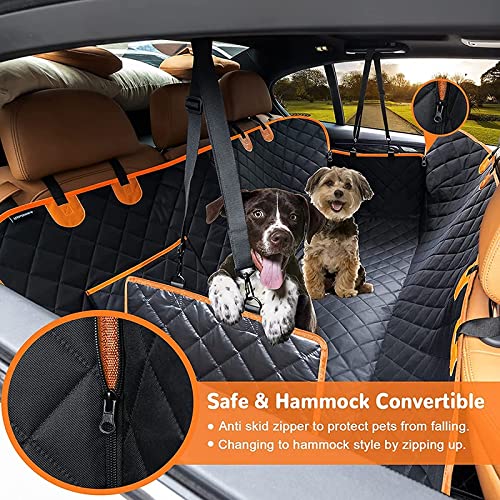 Funda Coche Perro Funda De Asiento De Coche Para Perro, Resistente Al Agua, Resistente A Los Arañazos, Antideslizante, Duradera, Suave, Funda De Asiento Para Mascotas, Hamaca Cubre Asientos Coche Perr