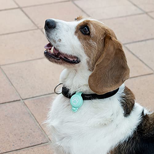 Funda protectora de silicona para Apple Airtag - Compatible con collares para perros y gatos - Rastreador GPS