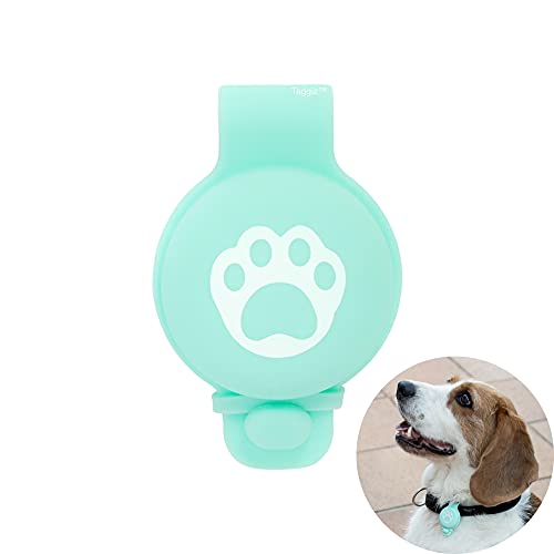 Funda protectora de silicona para Apple Airtag - Compatible con collares para perros y gatos - Rastreador GPS