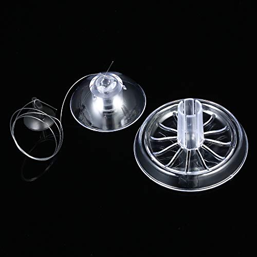 Funien Trampa de Caracol,Trampa de Caracol Transparente de plástico, Cebo Gratuito para Plantas de Acuario,Tanque de Peces,Ambiente de Captura de sanguijuelas planarias