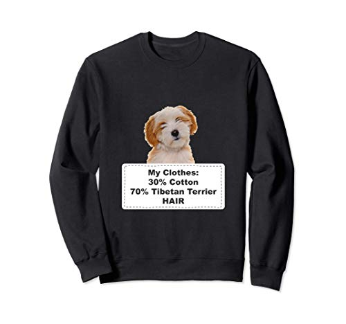 Funny Shedding Dog Tibetan terrier Sudadera
