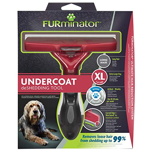 FURminator XL Herramienta deshedding para perros raza gigante de pelo largo