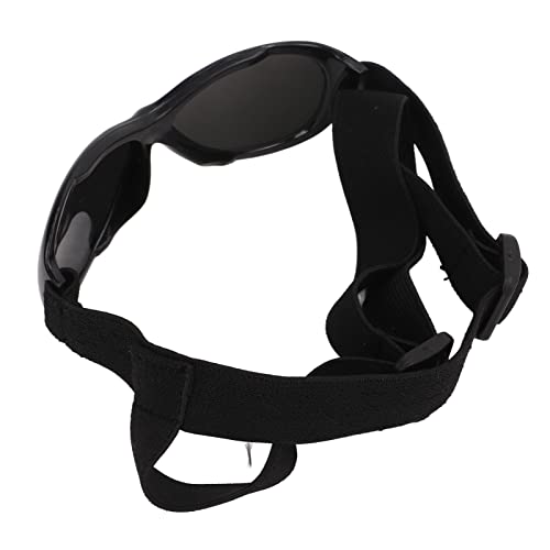 Gafas para Mascotas, Resistente Al Viento, Duraderas, Ajustables, Protección para los Ojos, Gafas para Mascotas, Gafas para los Ojos, PC, a Prueba de Sol para Gatos(Rojo negro)