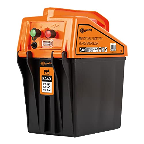Gallagher Dispositivo de electricidad/batería BA40 (9 V/12 V).