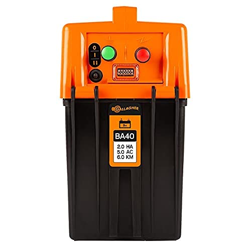 Gallagher Dispositivo de electricidad/batería BA40 (9 V/12 V).