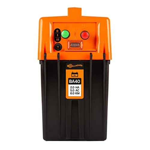 Gallagher Dispositivo de electricidad/batería BA40 (9 V/12 V).