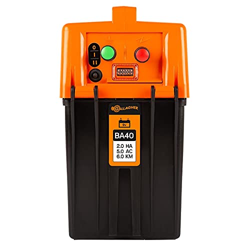 Gallagher Dispositivo de electricidad/batería BA40 (9 V/12 V).