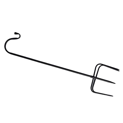 Gancho de Pastor, Colgador de Comedero para Pájaros Independiente Al Aire Libre Decorativo Desmontable para Linterna para Jardín para Campanas de Viento(Los 90cm)
