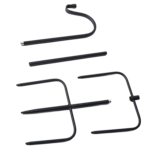 Gancho de Pastor, Colgador de Comedero para Pájaros Independiente Al Aire Libre Decorativo Desmontable para Linterna para Jardín para Campanas de Viento(Los 90cm)