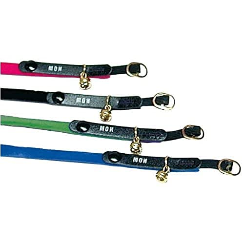 Gato boutic – Collar gato terciopelo identidad con cascabel – 30 cm