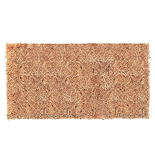 GeKLok Alfombra de reptil, fibra de coco Reptiles, forro hidratante de fibra de coco lagarto serpiente terrario para mascotas Reptiles alfombra (tamaño: 80 x 40 cm)
