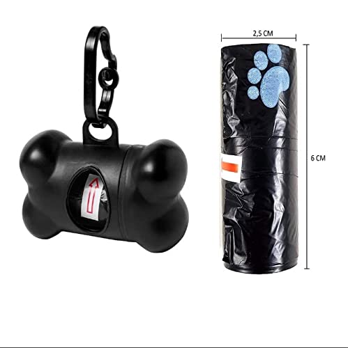 Genérico Comedero de Perro, Comedero antivoracidad, Perro Correa, Bolsas Caca Perro, Dispensador Bolsa Caca Perros, Pack para Perros, Cuenco Perros, Cuencos antivoracidad, Cuencos para Perros (Rosa)