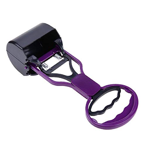 GHKK 1 Uds Perro Gato Animal desecho Pooper Scooper Mango Largo mandíbula Caca Pala Mierda Limpiador al Aire Libre Recoger Productos para Mascotas Accesorios