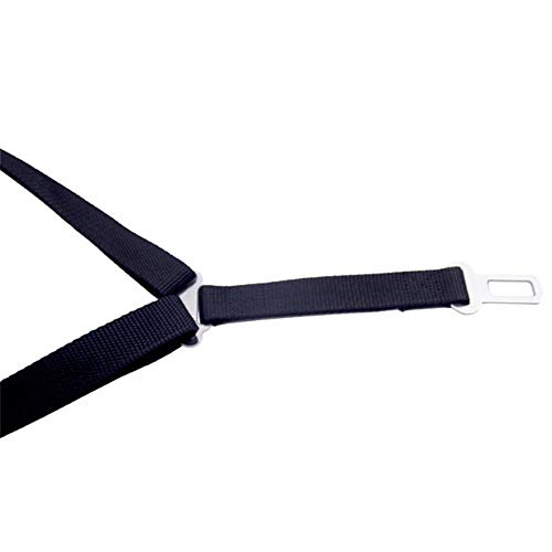 GHKK Nuevo cinturón de Seguridad Ajustable para Perros y Mascotas, cinturón de restricción, instalación rápida, Uso de cinturón de Viaje, Productos de Seguridad para Mascotas # 10