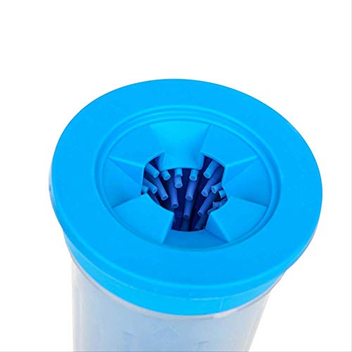GJNVBDZSF Taza Peines de Silicona Suave Lavado de pies portátil para Mascotas al Aire Libre Taza Paw Clean Brush Lavado de Gatos Gatos Limpieza de pies Cubo ML