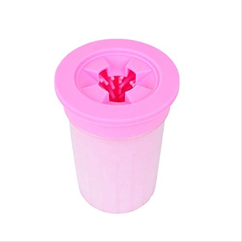 GJNVBDZSF Taza Peines de Silicona Suave Lavado de pies portátil para Mascotas al Aire Libre Taza Paw Clean Brush Lavado de Gatos Gatos Limpieza de pies Cubo ML