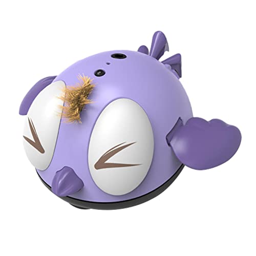 Gonglang Juguete eléctrico para Pollitos con Sonido, Juguete Interactivo para Gatos, Juguetes Musicales para Mascotas, Juguetes Inteligentes Inteligentes de inducción con Interfaz USB