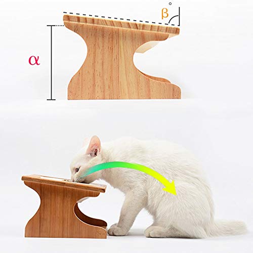 GOOCO Dispensador De Comida De Mascotas,alimentador Automático De Mascotas Fuente De Agua De Gato Perro De Plástico De Alimentos Bowl Mascotas Dispensador De AguaDe Cerámica