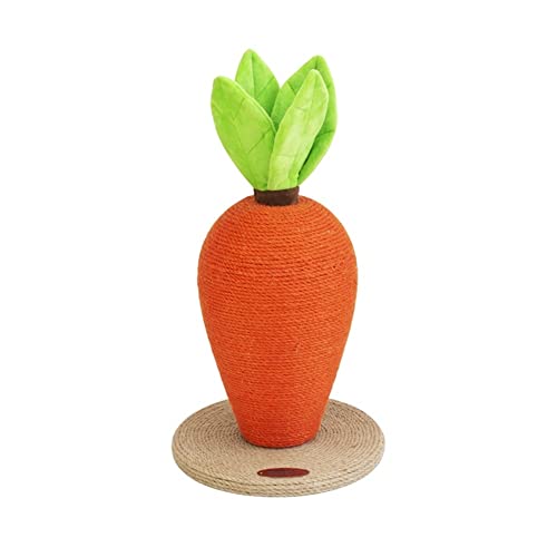 GOUDAN-QIU Gatito de la zanahoria rasguñando la torre de árbol de gato pequeño, marco de escalada de gatos, gatitos Casa de escalador for gatos de interior, gato rasguño poste for jugar y relajar el c