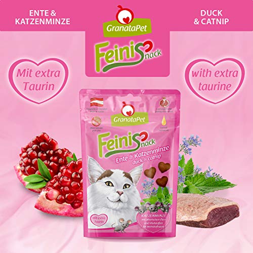 Gran atapet feinis Gato Snack Pato y Gato Menta, 1er Pack (1 x 50 g)