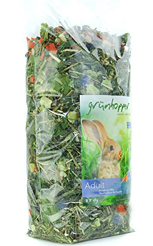 Grünhopper Pienso para conejos, adultos, 850 g.